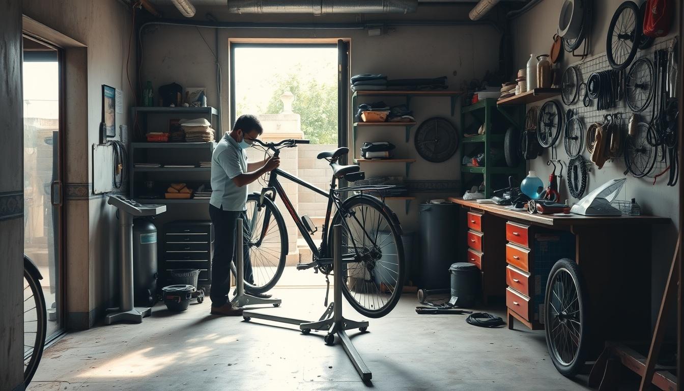 Bicycle repairs in Bengaluru